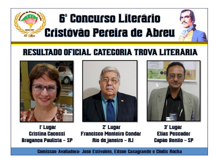 Capitão de Longo Curso Gondar recebe várias premiações na literatura brasileira