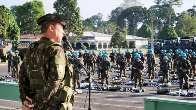 Comando Militar do Norte inicia adestramento militar para certificar uma Companhia de Reação Rápida para atuar em Missão de Paz
