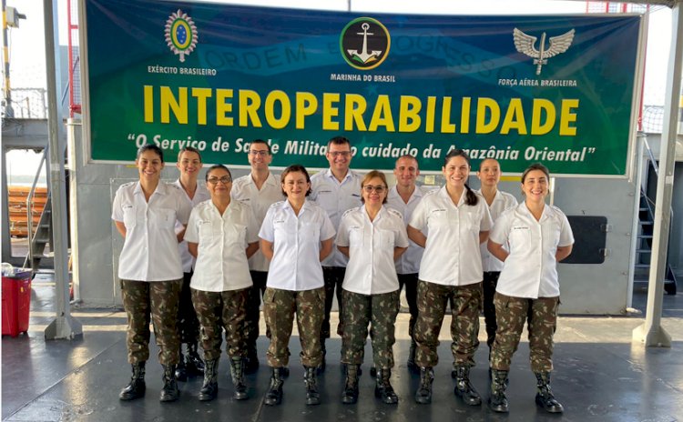 Em ação integrada com Marinha e FAB, Militares do Hospital Geral de Belém levam atendimentos à população ribeirinha