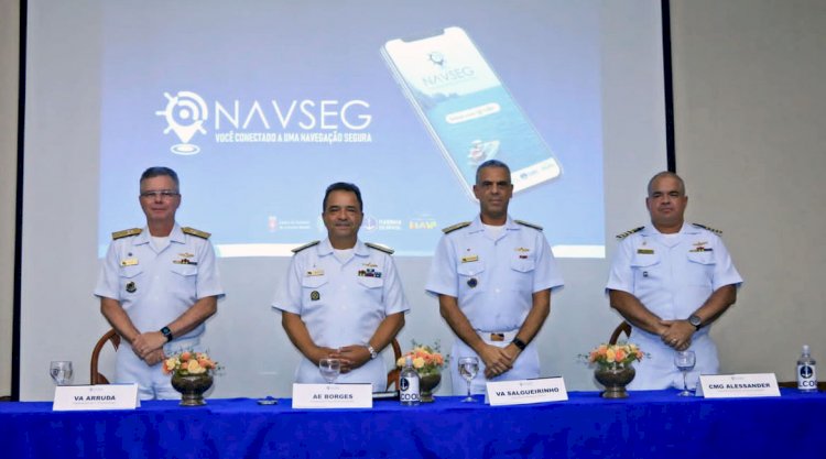 Marinha lança Aplicativo NAVSEG (Segurança da Navegação)