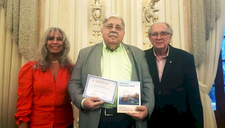CLC Gondar lança livro “Antologia em Verso e Prosa” no Clube Naval do Rio de Janeiro (RJ)