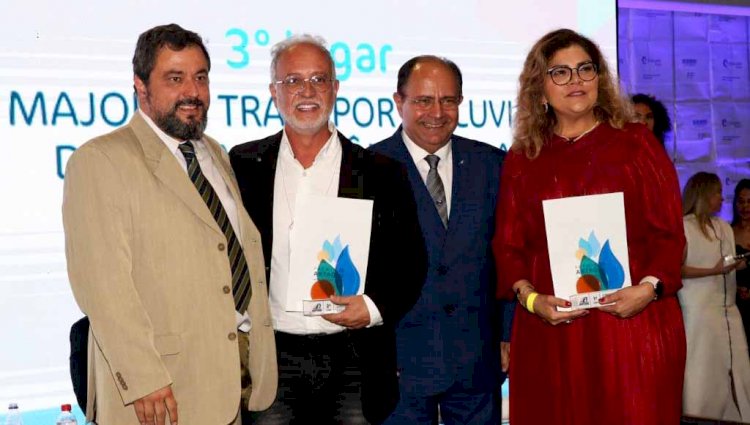 Excelência: JF de Oliveira é campeã na edição do Prêmio ANTAQ 2023