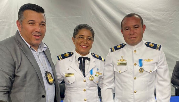 Comandantes Fluviais do Pará são condecorados pela AIEB-Brasil