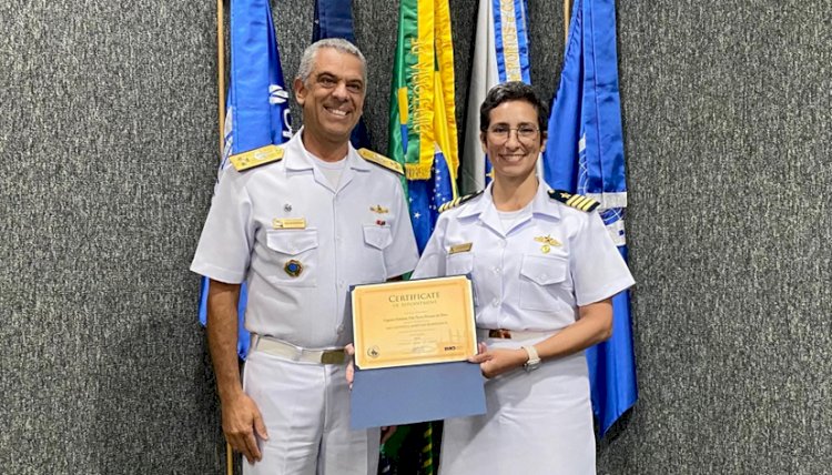 Capitão de Longo Curso é nomeada Embaixadora da Organização Marítima Internacional