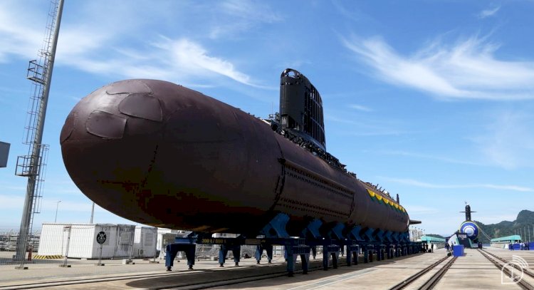 Marinha lança Submarino ao mar na próxima semana em Itaguaí (RJ)