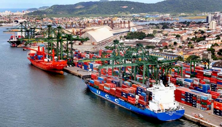 Porto de Santos registra novos recordes na movimentação de cargas